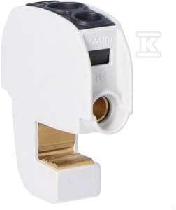 Simet Izoliuotas gnybtų blokas SBB 16 (86105) SIMBLOCK juodas 81550007