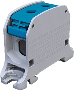 Simet Al/Cu srieginio bėgio jungtis STB 50 (87310) SIMBLOCK mėlyna 81001003