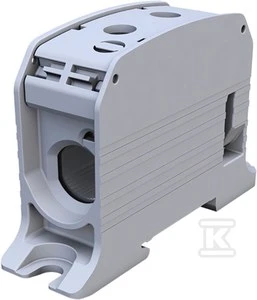 Simet Al/Cu srieginio bėgio jungtis STB 95 (87510) SIMBLOCK pilka 81101002