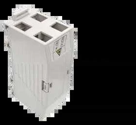 ALANTEC 4C optinė paskirstymo dėžutė su adapterių angomis