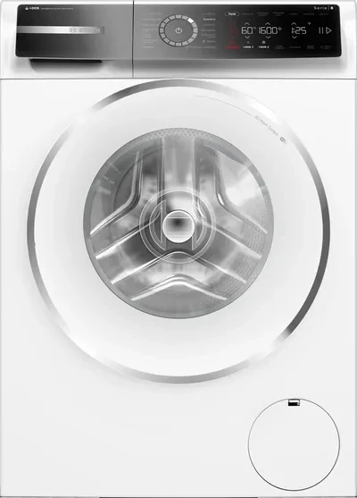 Bosch Serie 8 WGB256A9NL washing machine Front-load 10 kg 1600 RPM Baltas