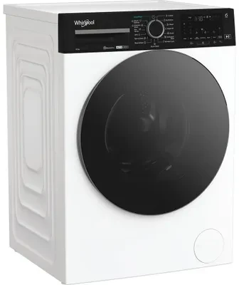 Whirlpool | Skalbimo mašina | WPM 07W ADS EE | Front loading | Energy efficiency class A | Skalbimo talpa 10 kg | 1400 RPM | Gylis 58 cm | Plotis 60 cm | Ekranas | Digital | Steam function | Baltas