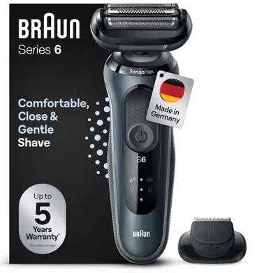 Braun Series 6 61-N1200s Skustuvas Apkarpymo mašinėlė Juoda