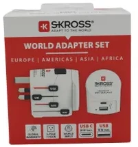 SKROSS kelioninis adapteris PRO+