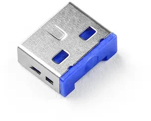 Šakotuvas Kabelių Priedas - SmartKeeper UL03PKDB 6 USB A-Port Blokatoriai su Užrakto Raktu Tamsiai Mėlyna