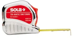 Matavimo ruletė Sola Tri - Matic TM 50023301; 5 m