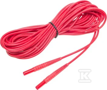 Sonel CABLE 10M Raudonas PLUG BAN.