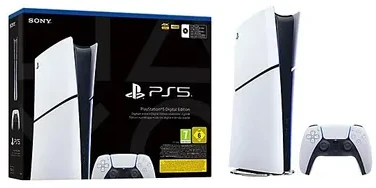 Konsolė Sony PlayStation 5 Digital Slim Edition 825 GB SSD Wi-Fi, Balta