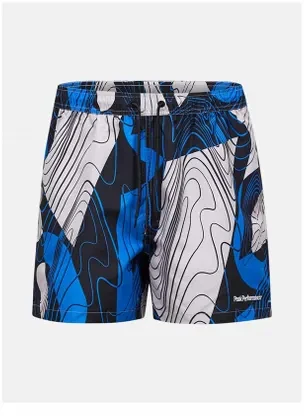 Šortai mÄ™skie PEAK PERFORMANCE M Graphic Swim Shorts spalva mėlyna - XL