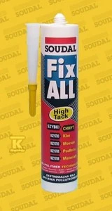 Soudal HYBR.FIX ALL klijų tūtelė su antgaliu