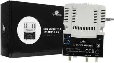Spacetronik SPA-28SG LTE II reguliuojamas antžeminės ir kabelinės televizijos signalo stiprintuvas