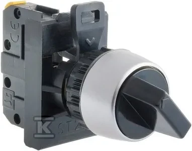 Spamel Jungiklis 2 padėtis 22mm raudona 1Z mygtukas be grįžimo (ST22- P.C- 10)