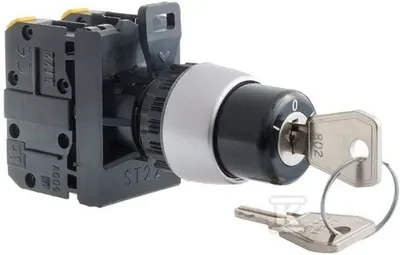 Spamel Jungiklis 3 padėties raktas 22mm juoda 1Z (ST22-SAA-10)