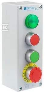 Spamel sukomplektuota 4 skylučių kasetė (SP22K4-1)