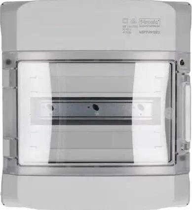 F Tronic Spamel Modulinis paviršinio montavimo skirstomasis įrenginys 1x12 IP65 NEPTUN12EU