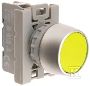 Spamel geltonas valdymo mygtukas su 22mm fiksatoriumi