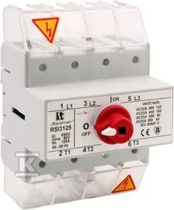 Spamel 3P 160A izoliacinė diafragma su stūmoklio mygtuku (RSI-3160W03)