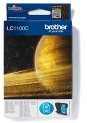 Brother LC-1100C (LC1100C) Rašalinė kasetė, Žydra