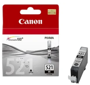 CANON CLI-521bk Ink juodas 9ml iP3600 iP4600 MP540 MP620 MP630 MP980