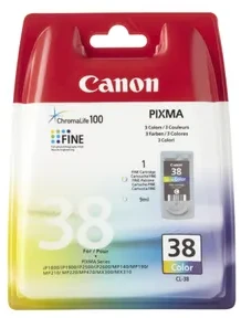 Canon CL-38 Originalus Žydras, Rausvai raudona, Geltona 1 vnt