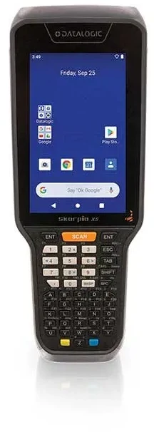 Datalogic Skorpio X5, 10,9 cm (4,3"), 800 x 480 pikselių, LCD, Daugialypis jutiklinis ekranas, Talpinė atmintis, 3 GB
