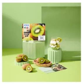 Epson Kiwi 202 Originalus Juoda, Žydras, Rausvai raudona, Foto juoda, Geltona 1 vnt