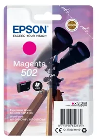 Epson 502 Originalus Rausvai raudona 1 vnt