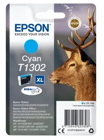 Epson T1302 rašalo kasetė, žalsvai mėlyna