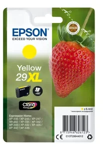 Epson No.29XL (C13T29944012), geltona kasetė