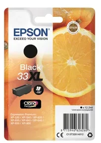 Epson 33XL Ink Cartridge, Juodas