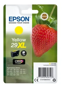 Epson No.29XL (C13T29944012), geltona kasetė