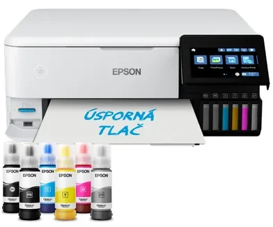 Epson | Wireless Photo Spausdintuvas | EcoTank L8160 | Inkjet | Spalvotas | Inkjet Daugiafunkcinis Spausdintuvas | A4 | Wi-Fi | Pilkas