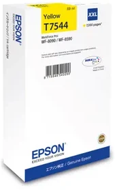 Epson T7544 – 69 ml – didelė XXL – geltona – originali – rašalo kasetė – skirta „WorkForce Pro WF-8090“, „WF-8590“