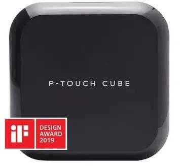 BROTHER PT-P710BT CUBE PLUS, LABEL THERMO Spausdintuvas PORTABLE, USB, BT (Juodas)