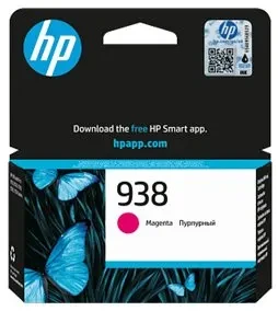 HP originalus rašalas / dažai 4S6X6PE, HP 938, magneta, 800 psl.