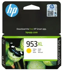 Spausdintuvas HP 953XL didelės talpos geltoni rašalai (F6U18AE#LS3)