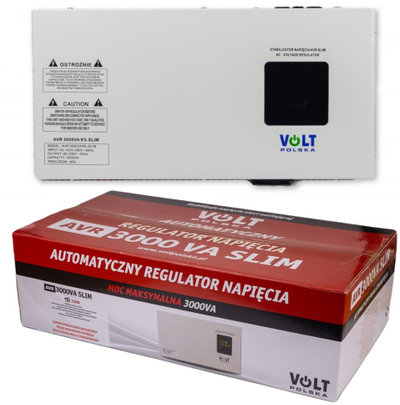 Volt Polska AVR 3000VA Plonas įtampos stabilizatorius