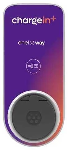 Enel X JuiceBox įkrovimo stotelė su kortelių skaitytuvu