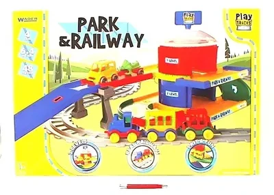 Railway station WADER Play Tracks Railway 51520