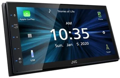 JVC, KW-M560BT 2-DIN AV grotuvas su 6.8" ekranu, Bluetooth