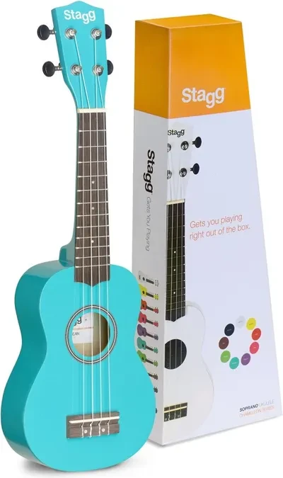 Soprano ukulelė + dėklas Stagg US-OCEAN