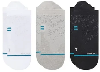 Bėgimo kojinių komplektas Stance Athletic Tab, 3 poros, įvairiaspalvis