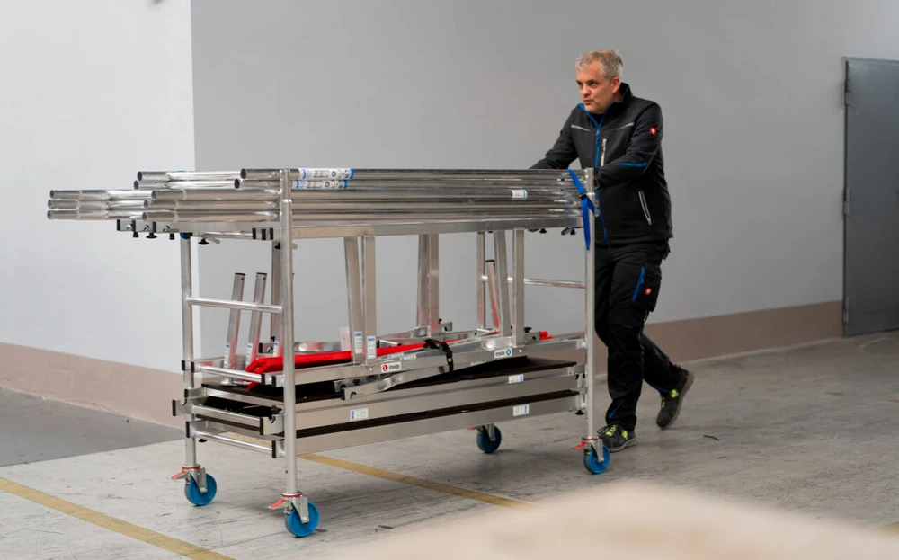 statybiniai aliuminiai pastoliai Krause "ClimTec", 710123