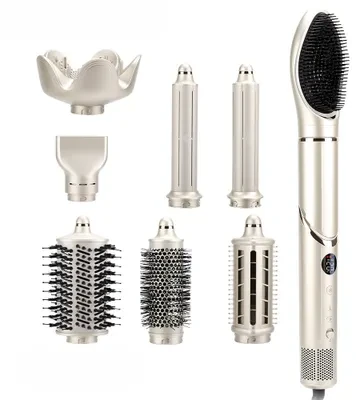 StayBeauty by Extralink M-17959L | Lokówko-džiovyklė składana 8w1 | su jonizacją, 1400W, 8 nasadek, komplektas do stylizacji