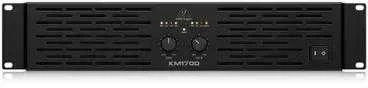 Behringer KM1700 garso stiprintuvas, skirtas pasirodymams ir scenai, juodas