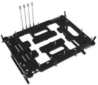 Streacom BC1 V2 Benchtable – Testavimo platforma – juodos spalvs