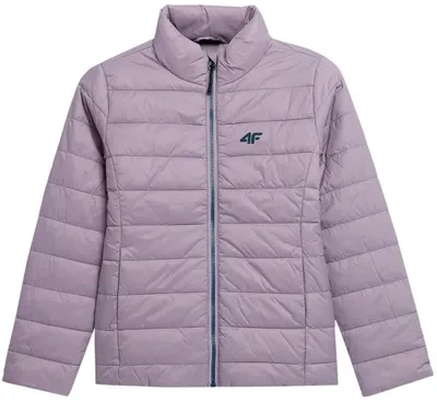 Striukė pikowana dla dziewczynki 4F jasny fiolet 4FJSS23TDJAF073 52S (122cm)