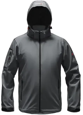 Striukė vyriška softshell Ozoshi Kazaiuki grafito OZ93358 (L)