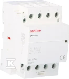 Onnline F&F Modulis juosta 40A 4Z 0R 230V AC (ST40-40)
