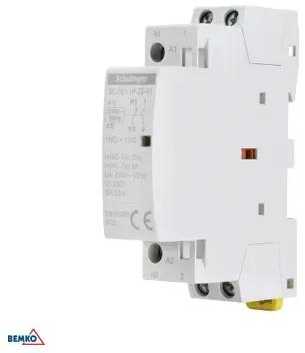 Bemko STYCZNIK MODUŁOWY SC101 1P 25A TYP 11 (1NO+1NC) SCHELINGER A62-SC-101-1P-25-11